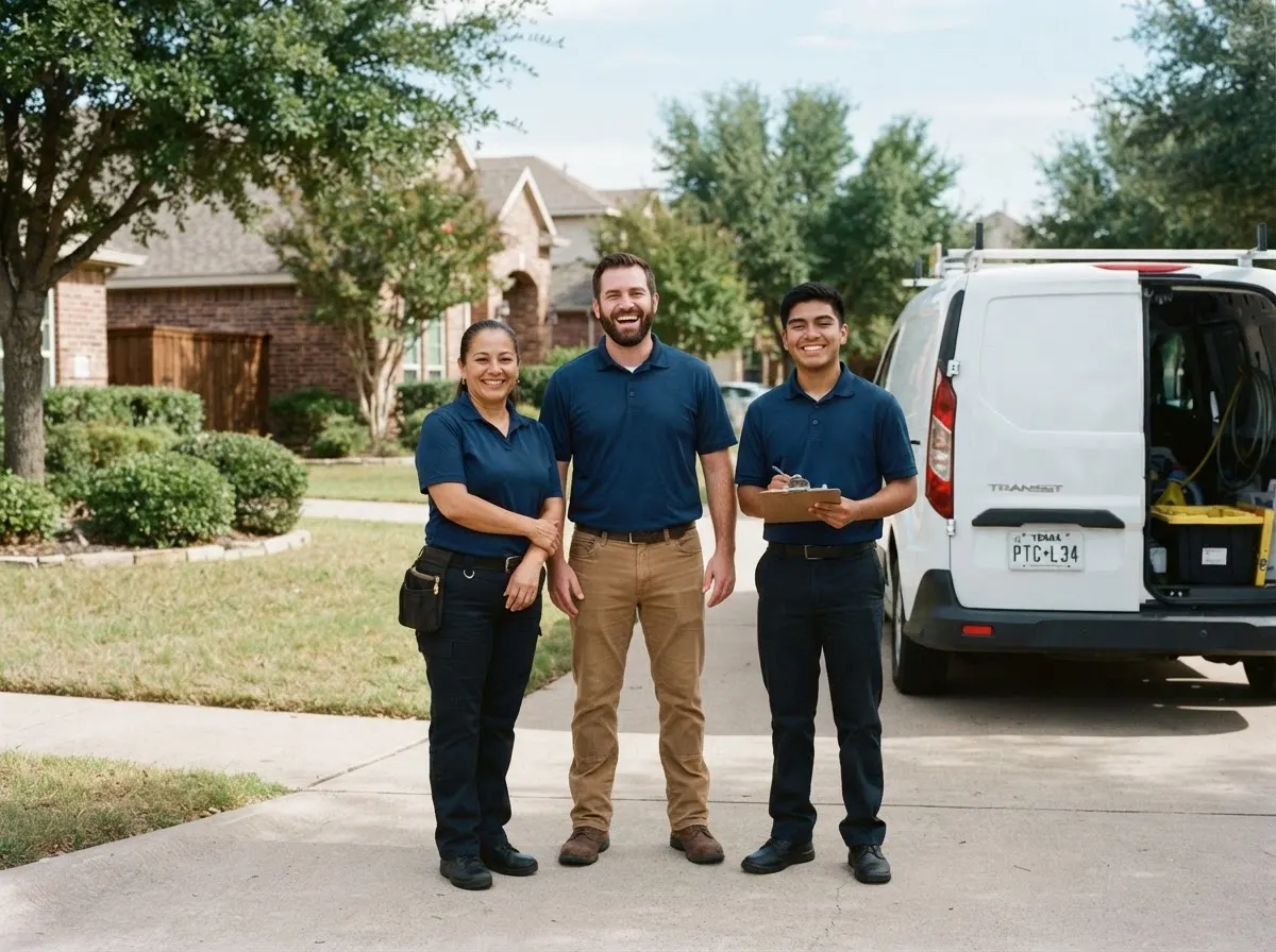 The Longhorn Pest Control team, pest control service in Arlington, TX